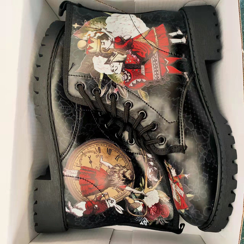 Durable Chic Low-Heel Boots
