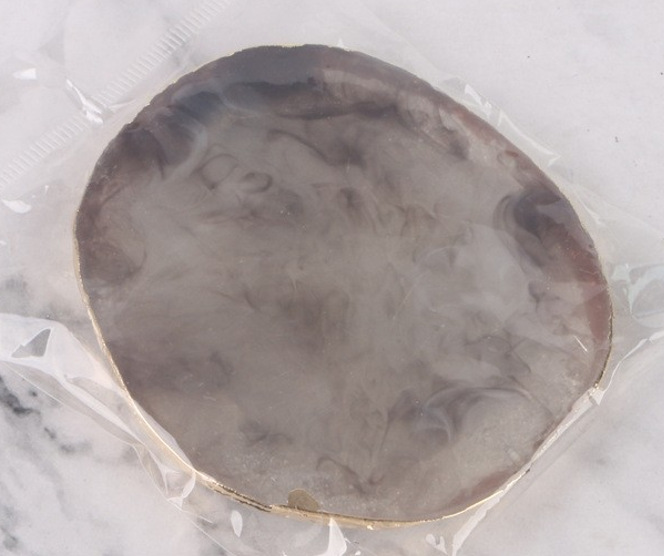 Elegant Agate Nail Art Display