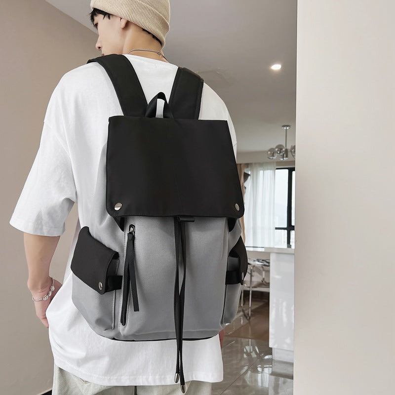 Academic Chic Dual-Shoulder Bag
