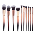 Elegant Cosmetic Brush Ensemble