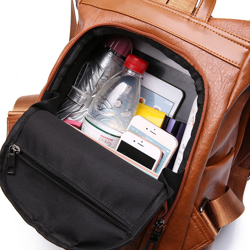 2023 Winter New Women's Vintage Leather Backpack