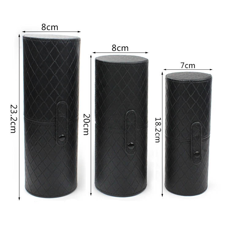 Elegant Geometric Brush Organizer