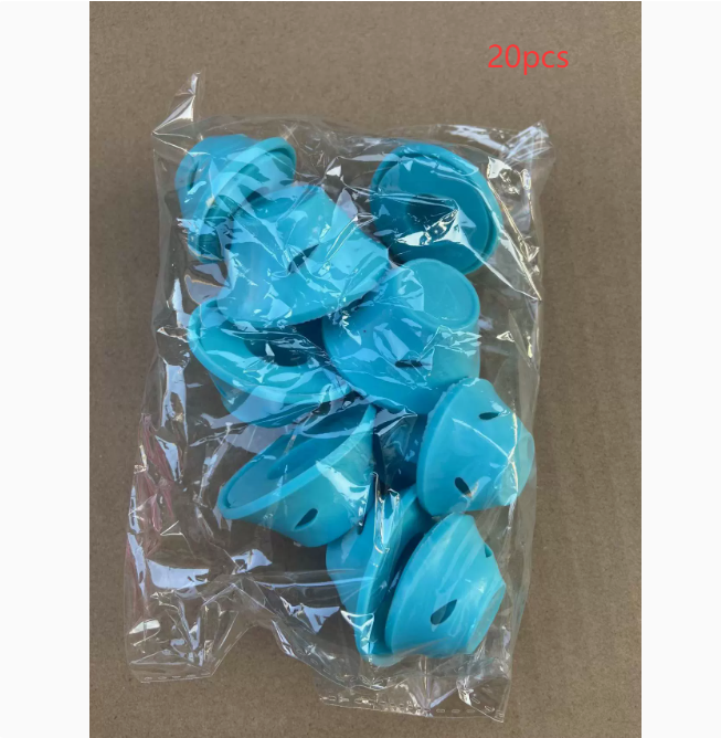 Mushroom Curlers Hair Rollers with Bell Ball Design