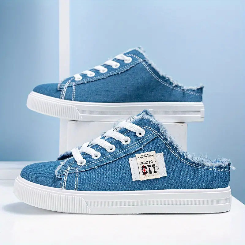 Women's Summer Flat Slip-On Canvas Sneakers