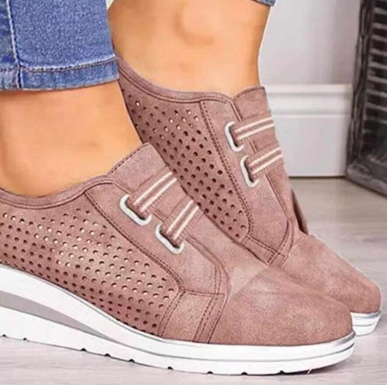 Comfortable Slip-On Wedge Shoes for Women (Size 35-43)