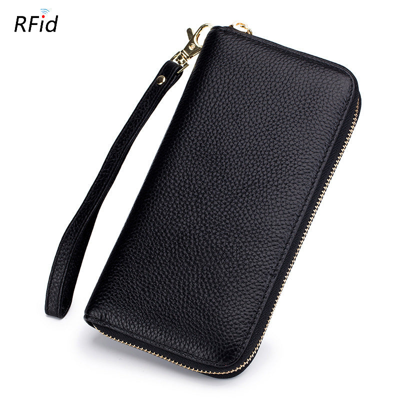 Elegant RFID-Secure Leather Wallet