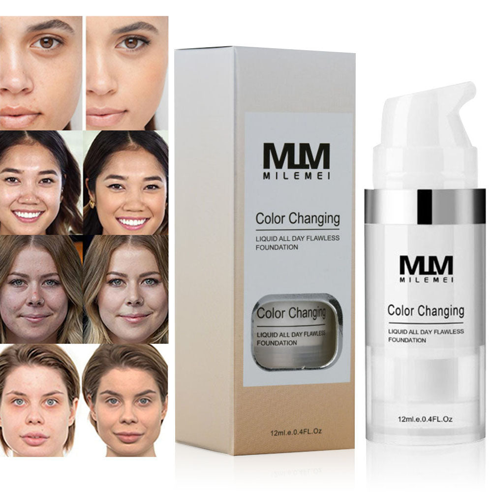 Moisturizing Liquid Foundation and Concealer Beauty Tools