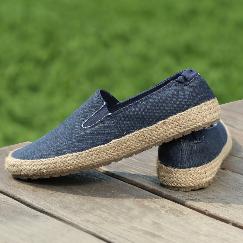 Oriental Fisherman Linen Loafers