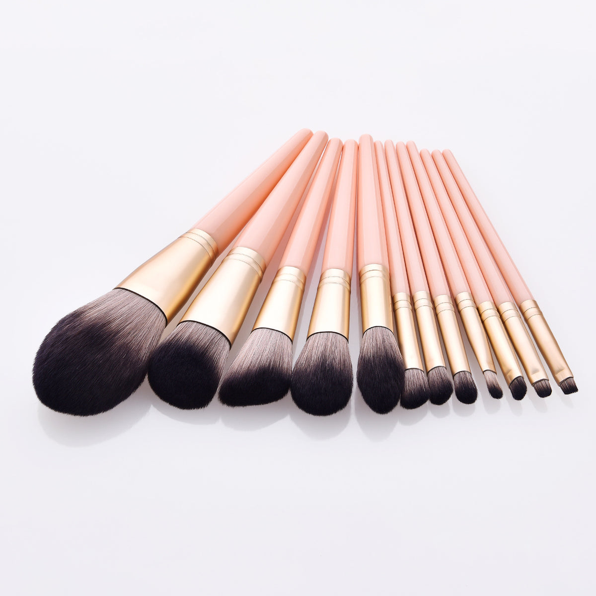 Deluxe 12-Piece Cosmetic Brush Collection
