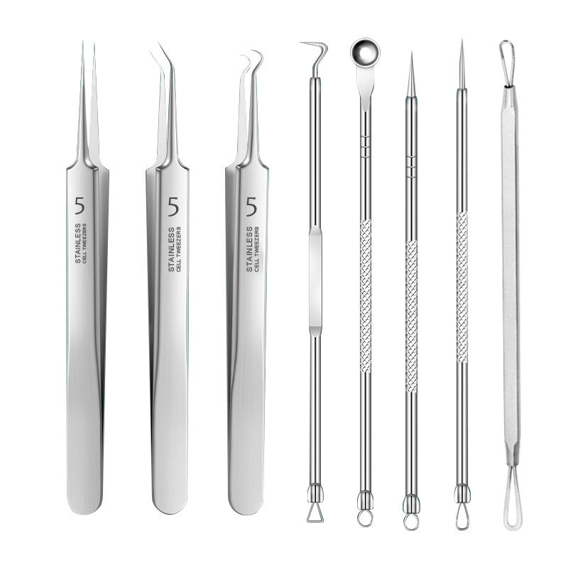 Professional Stainless Steel Acne Removal Set