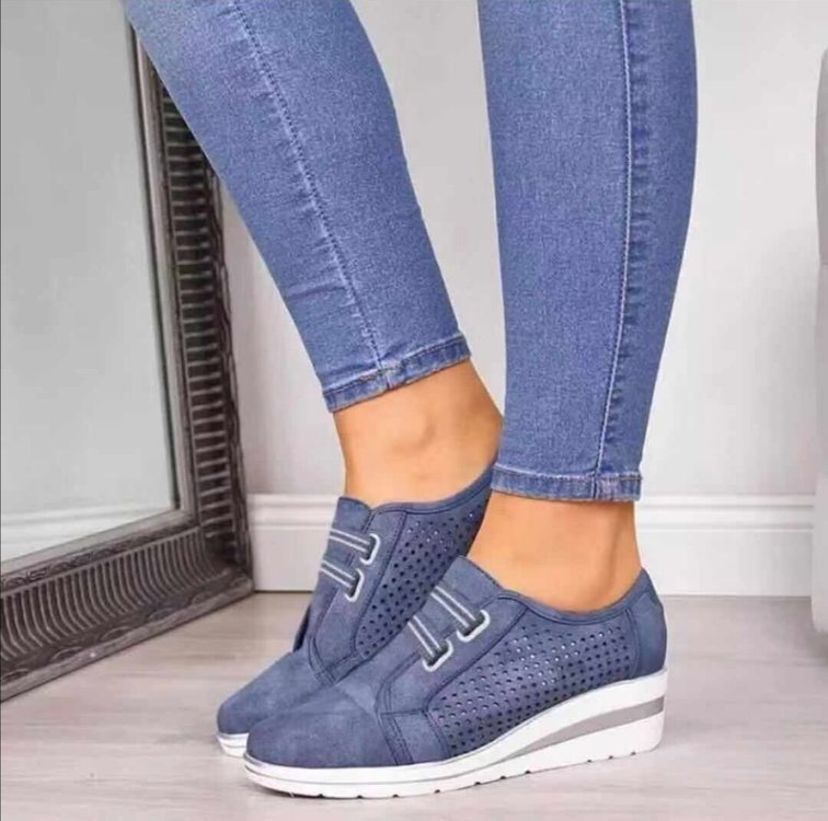 Comfortable Slip-On Wedge Shoes for Women (Size 35-43)