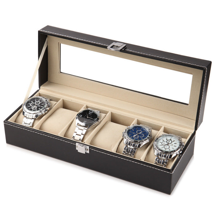 Wholesale PU Leather Watch Box for Display and Storage