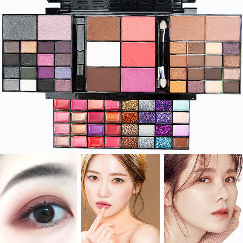 Elegant Spectrum 74-Color Makeup Set
