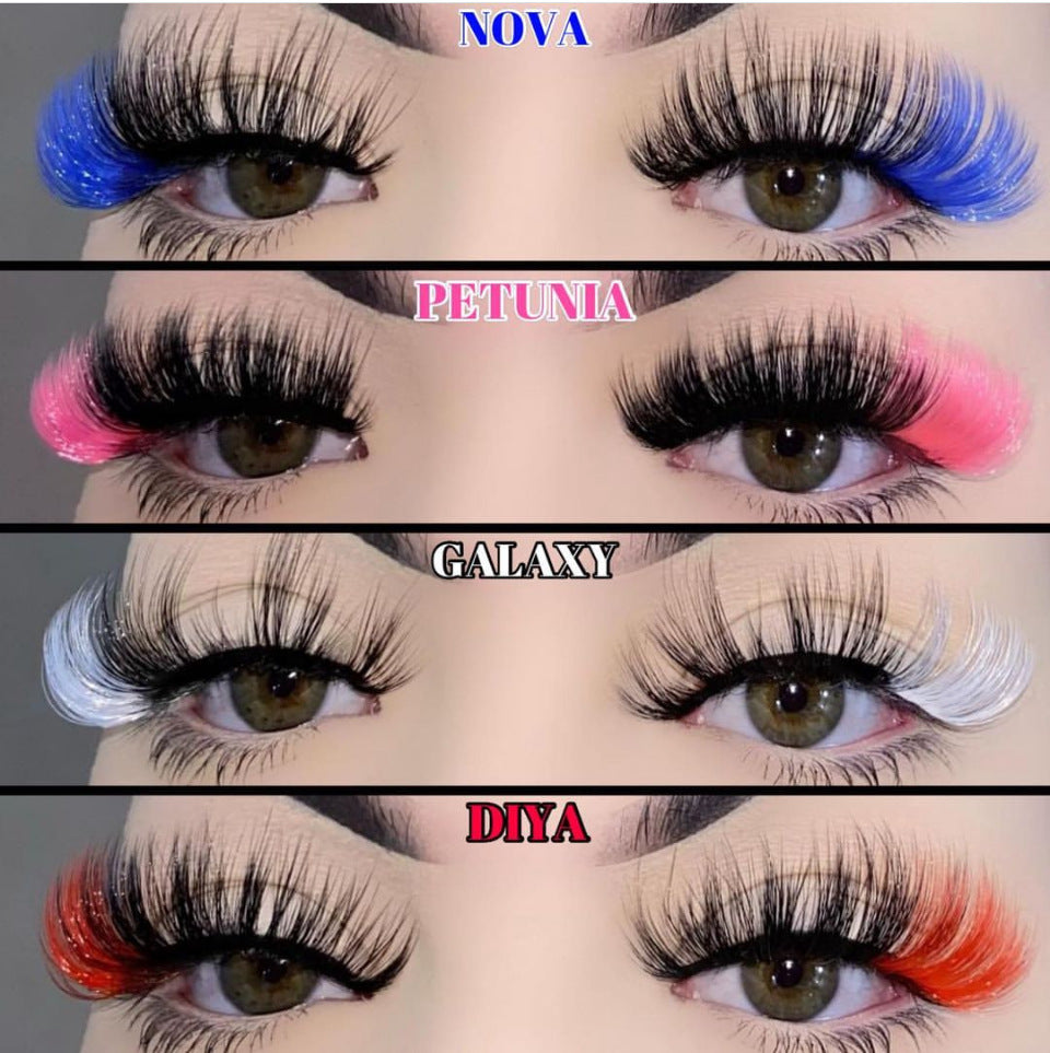 Vibrant Festival Eyelash Collection