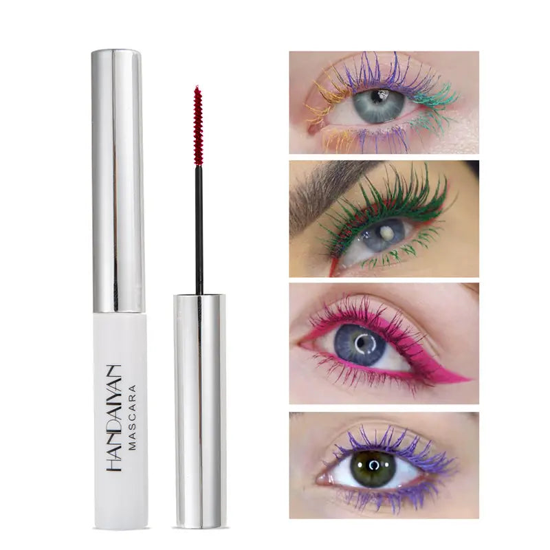 Color Mascara - Thick, Long, Waterproof, 12 Colors