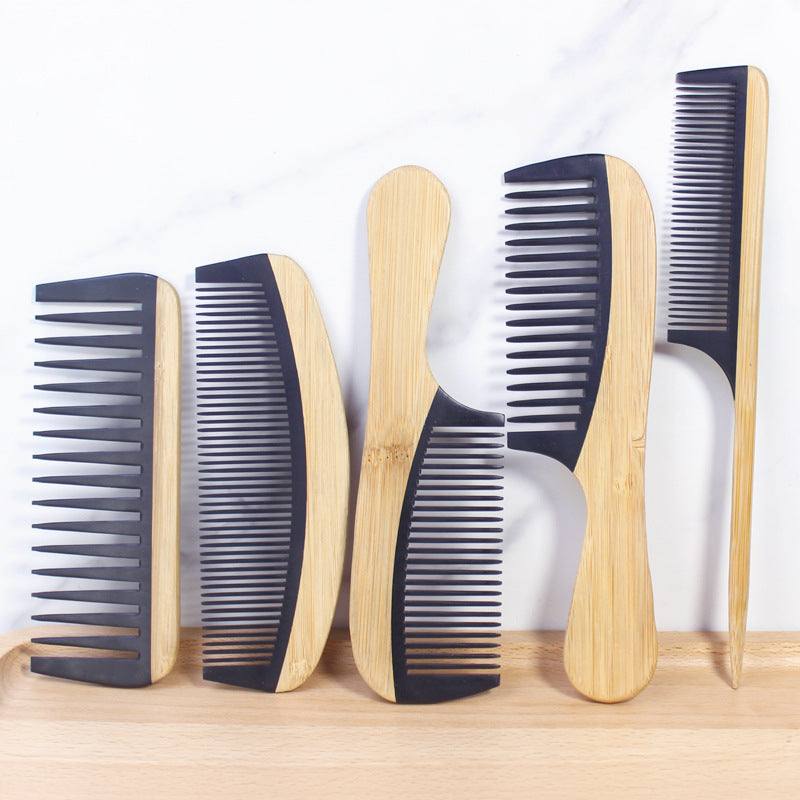 Elegant Bamboo Styling Comb