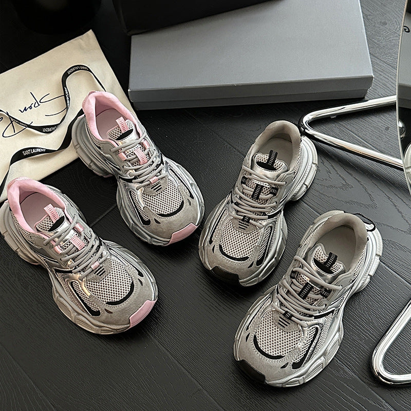 Marco & Joyce Elegance Silver Sneakers