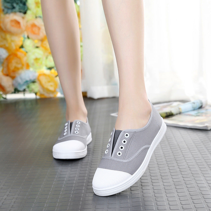 Canvas Comfort Slip-Ons