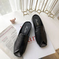 Women's Mid-Heeled Fish Mouth Sandals and Slippers