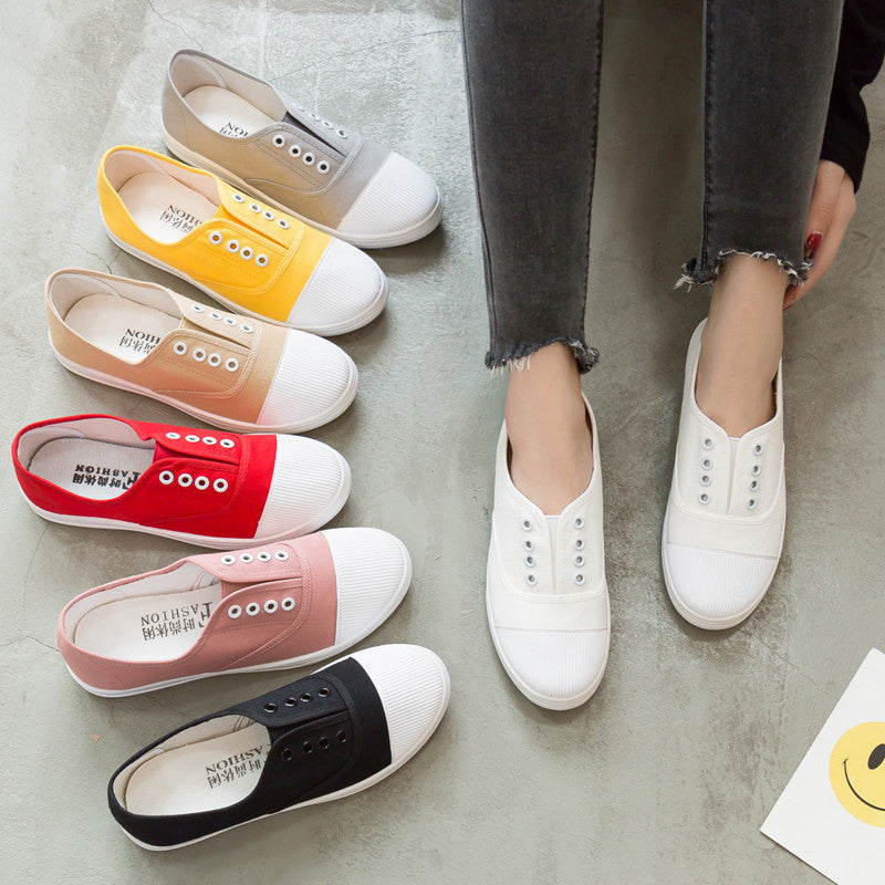 Canvas Comfort Slip-Ons