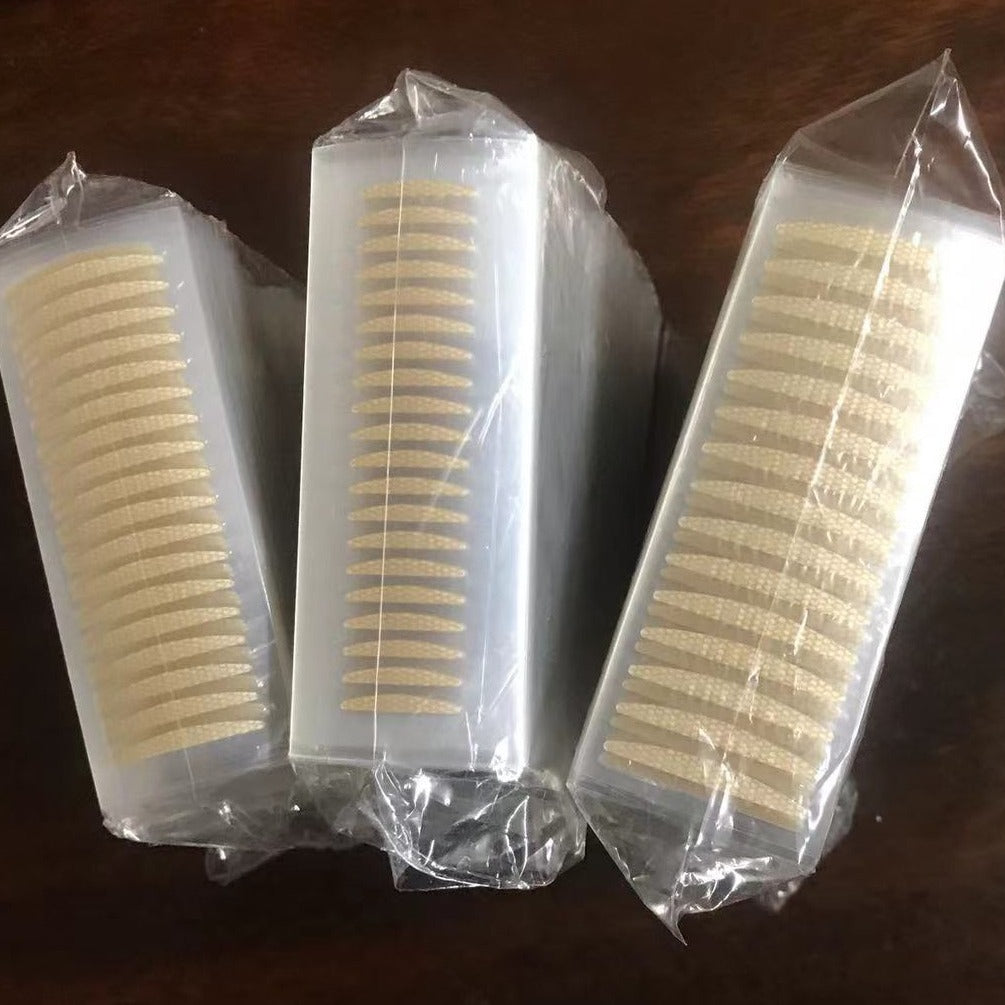 Invisible Double Eyelid Tape with Lace Design