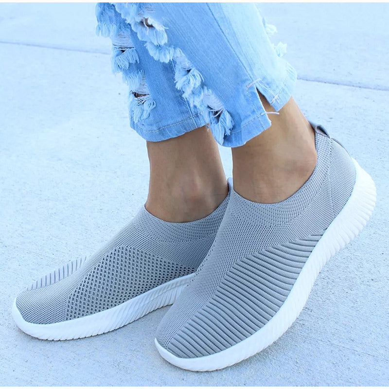 Elegant Knitted Women's Sneakers