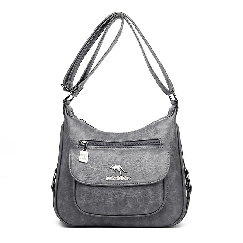 Blue Kangaroo Stylish Large Capacity Shoulder Bag for Moms