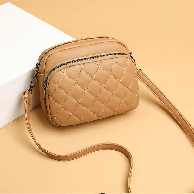 Elegant PU Leather Women's Satchel with Wallet