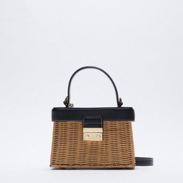 Artisanal Vintage Straw Totes
