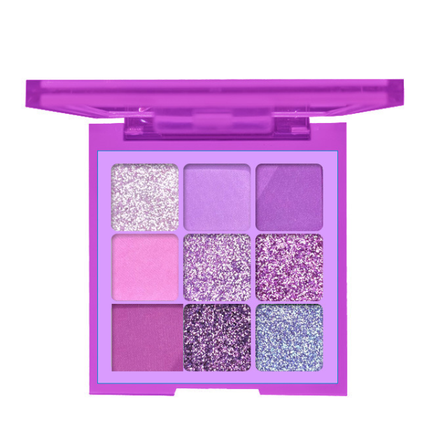 INSFANY Radiant Purple Spectrum Eyeshadow