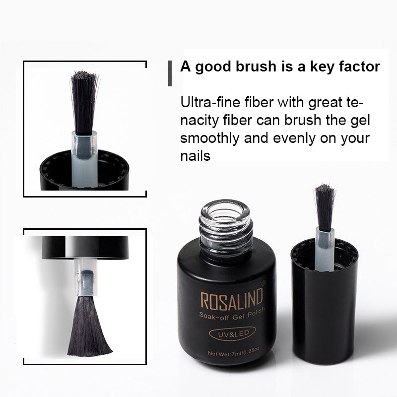 ROSALIND Gel Nail Polish Set - 12 Bottles
