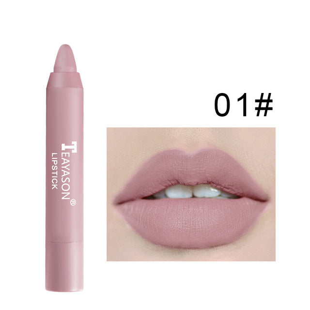 Elegant Matte 12-Color Lip Liner Set