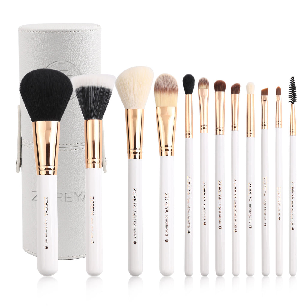 Zoreya Elegant 12-Piece Brush Ensemble