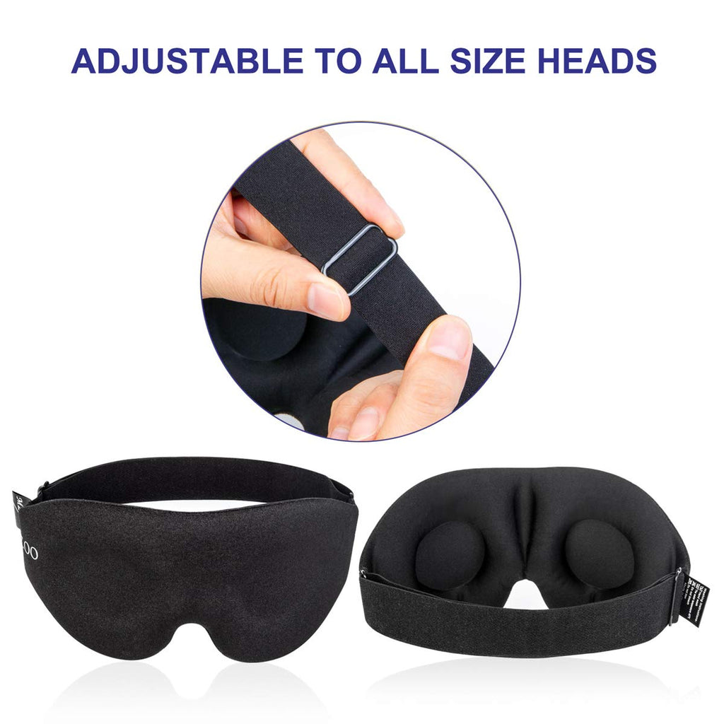 Elegant 3D Contour Sleep Mask