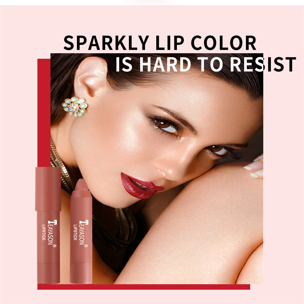 Elegant Matte 12-Color Lip Liner Set