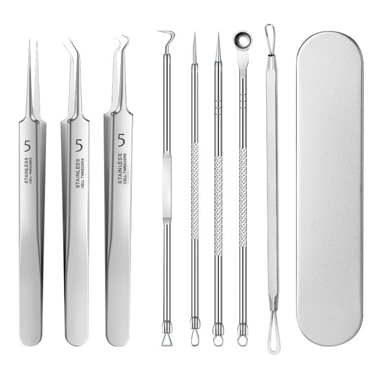 Professional Stainless Steel Acne Removal Set