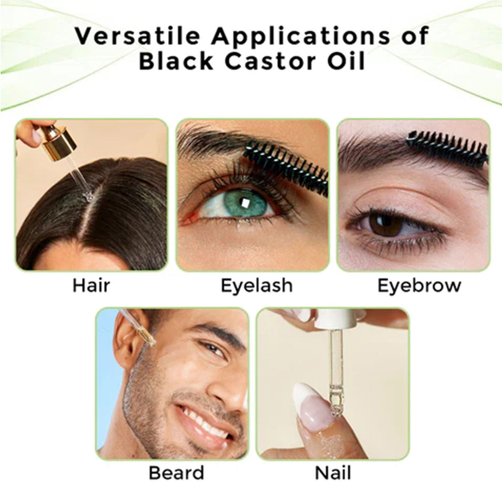 OUHOE Luxe Castor Oil Hair Elixir