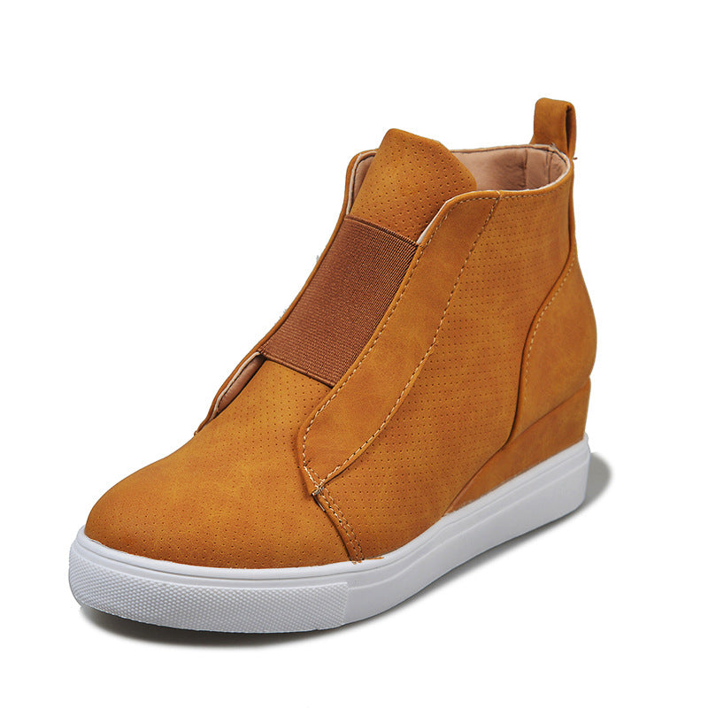 Elevated Comfort Wedge Boots