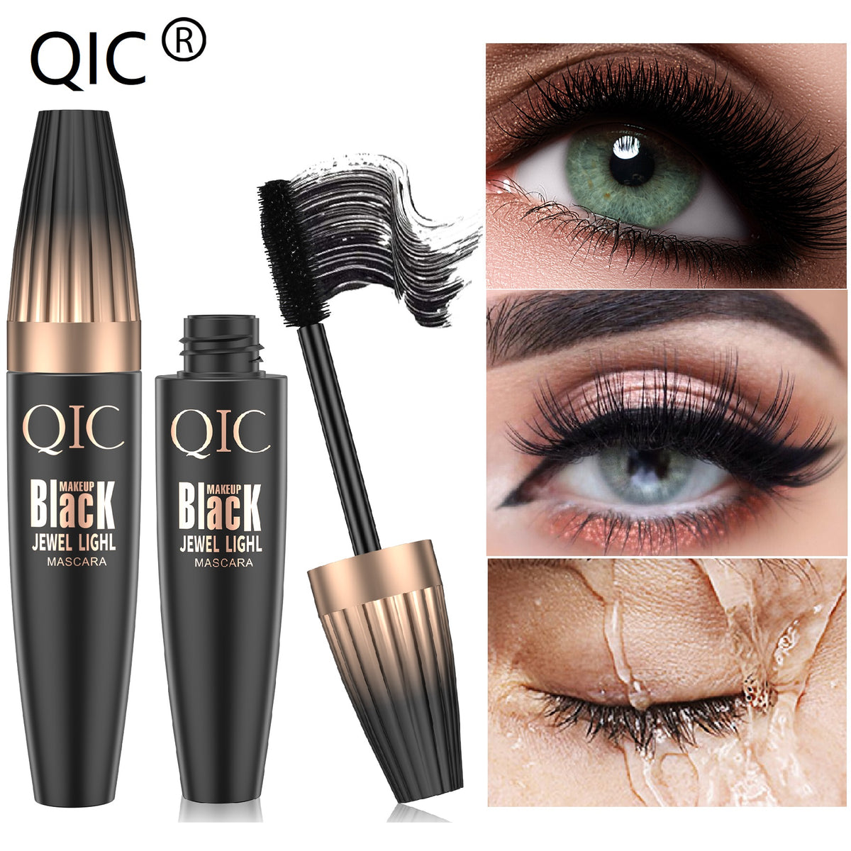 Curling Thick Non-Smudge Makeup Mascara