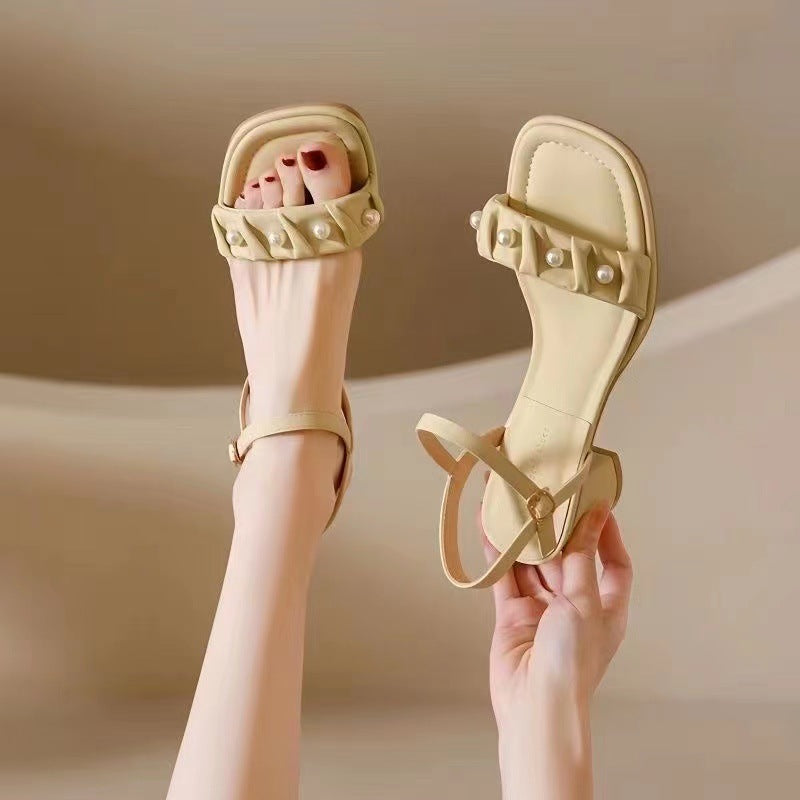 Fashionable Women's Open-Toe Heeled Sandals 2023