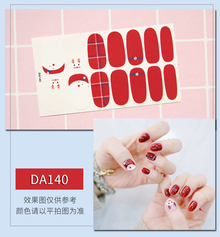 Elegant Leopard Nail Wraps