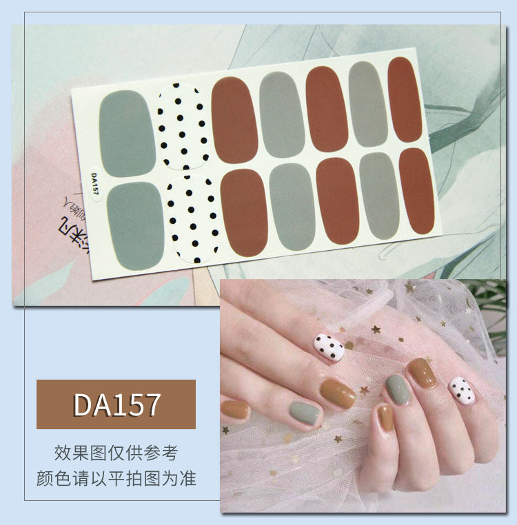 Elegant Leopard Nail Wraps