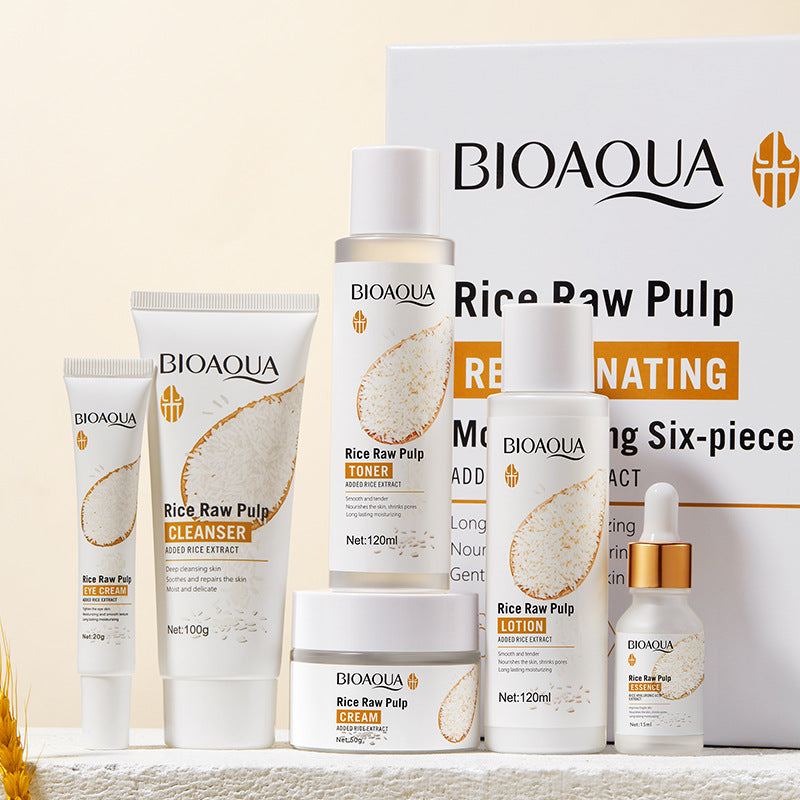 BIOAOUA Rice Essence Radiant Skin Set