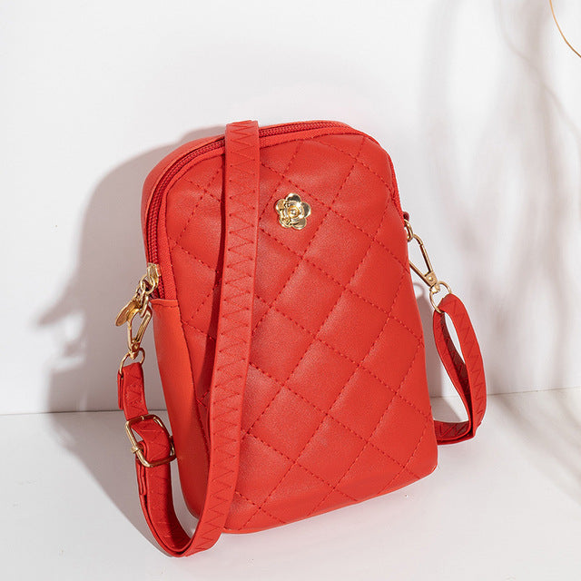 Elegant Embroidered Mini Messenger