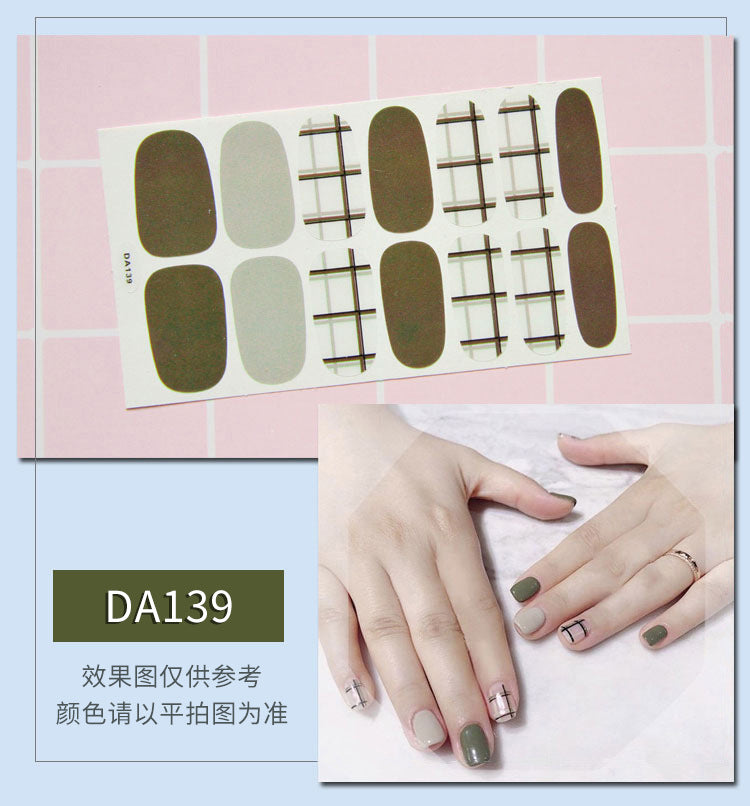 Elegant Leopard Nail Wraps