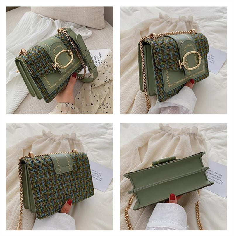 Elegant Chain-Link Shoulder Bag