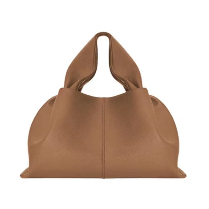Polene Elegance Leather Shoulder Bag