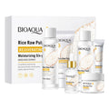 Elegant Rice Extract Skincare Ensemble - 6 Piece Set