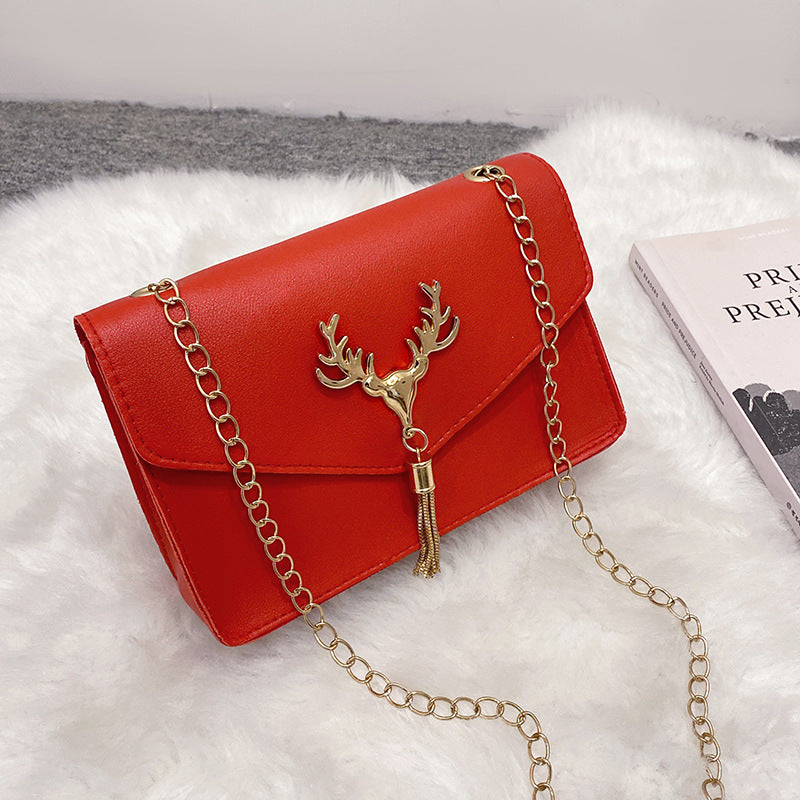 2023 Fashion Women's Small Tassel Shoulder Bag