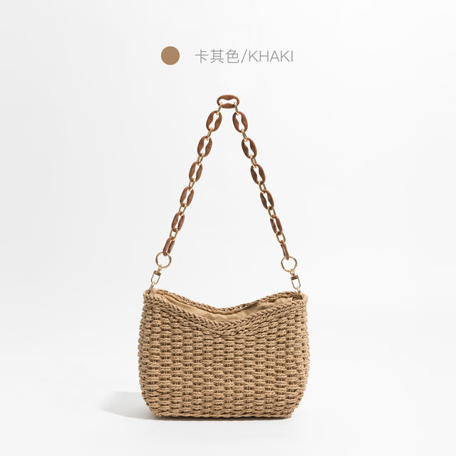 Chic Summer Woven Tote